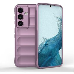 Mobigear Bumpy Samsung Galaxy S24 Joustava TPU Suojakuori - Violetti