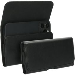 Mobiparts Classic Belt Custodia da cintura - Fondina da cintura - Holster - XL - Nero