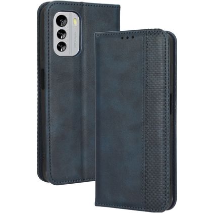 Mobigear Sensation Nokia G60 5G Cover a libro portafoglio - Blu