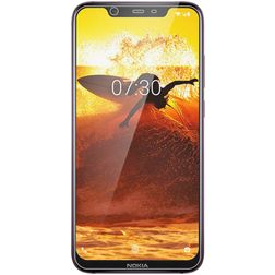 Mobigear Nokia 8.1 Cristal templado Protector de pantalla - Compatible con fundas