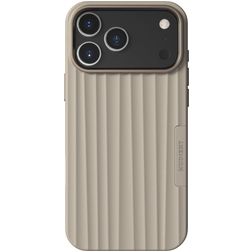 Nudient Bold iPhone 18 Pro Max MagSafe Hårdt Bagsidecover - Linen Beige