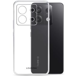 Mobilize Gelly Transparente POCO X6 TPU flexível Capa traseira - Transparente