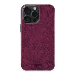 MIO iPhone 15 Pro MagSafe Hardcase Etui plecki - Berry Blooms