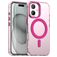 Mobigear Shockproof iPhone 18 MagSafe Tvrdý plast Zadní kryt - Červená