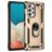 Mobigear Armor Ring Samsung Galaxy A53 Hard Case Back cover Shockproof with Ring Holder - Gold