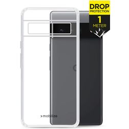 Mobilize Naked Protection Gennemsigtig Google Pixel 6 Pro Hårdt Bagsidecover Stødsikkert - Gennemsigtig