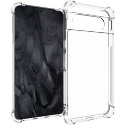 Mobigear Cushion Clear Google Pixel 8 Pro Flexible TPU Back cover Shockproof - Clear