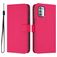 Mobigear Urban Wallet Nokia G42 Funda tipo libro Cartera - Rojo