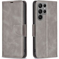 Mobigear Excellent Samsung Galaxy S24 Ultra Wallet case - Grey
