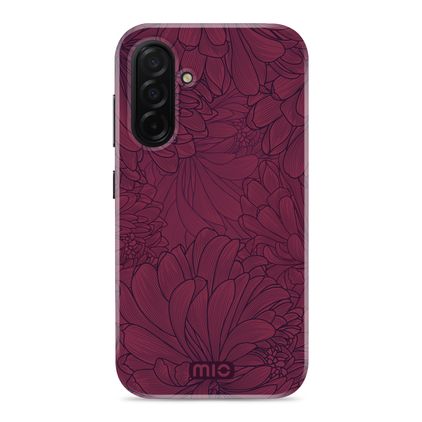 MIO Samsung Galaxy A26 MagSafe Kova Suojakuori - Berry Blooms