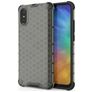 Mobigear Honeycomb Xiaomi Redmi 9A Plástico rígido Capa traseira Antichoque - Cinzento