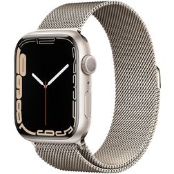 Mobigear Loop Milanesisk loop Apple Watch Armband Magnetlås - 49/46/45/44 mm - Stjärnglans