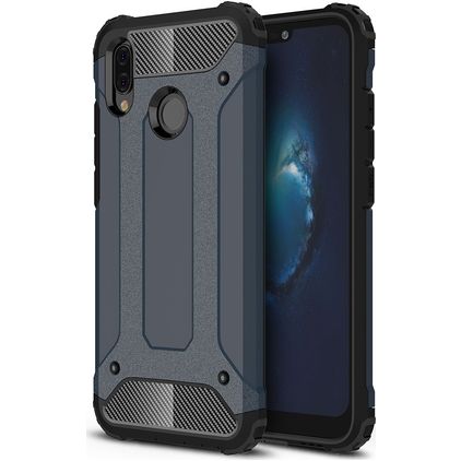 Mobigear Outdoor Huawei P20 Lite (2018) Hardcase Back cover Antiurto - Blu navy