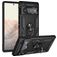Mobigear Armor Ring Google Pixel 6 Pro Hardcase Back cover Antiurto con anello - Nero