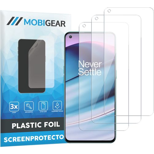 Mobigear OnePlus Nord CE Screen Protector Film - Case Friendly (3-Pack)