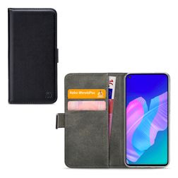 Mobilize Classic Gelly Wallet Huawei P40 Lite E Funda tipo libro Cartera - Negro