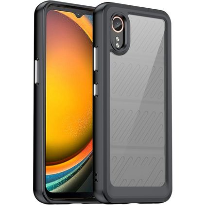 Mobigear Crystal Samsung Galaxy Xcover 7 Hardcase Etui plecki - Czarny