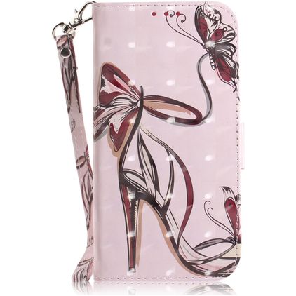 Mobigear Design HONOR 8S Etui z klapką typu portfel - High heels