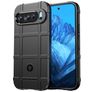 Mobigear Rugged Shield Google Pixel 9 Flexibilní TPU Zadní kryt odolný proti nárazům - Černá