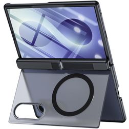 Mobigear Kickstand Samsung Galaxy Z Fold 8 MagSafe Kova Suojakuori Iskunkestävä + Teline - Musta