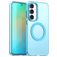 Mobigear Shockproof Samsung Galaxy S25 FE MagSafe Hard Case Back cover - Blue