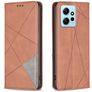 Mobigear Rhombus Slim Xiaomi Redmi Note 12 Pungetui - Brun