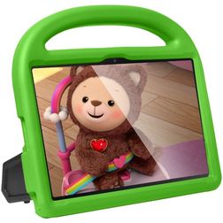 Mobigear Buddy Samsung Galaxy Tab A7 (2020) Cover per tablet per bambini con maniglia - Verde