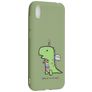 Mobigear Croco HONOR 8S TPU flexível Capa traseira - Dino