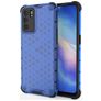Mobigear Honeycomb OPPO Reno 6 5G Hårdt Bagsidecover Stødsikkert - Blå