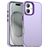 Mobigear Crystal iPhone 18 Hårdt Bagsidecover - Lilla
