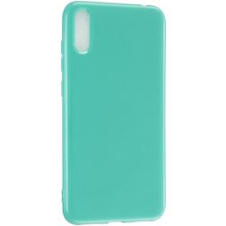 Mobigear Colors Huawei Y7 Pro (2019) Flexibel TPU Skal - Turkos