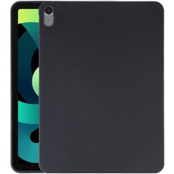 Mobigear Basics Ohut iPad Air 4 (2020) Joustava TPU Suojakuori - Musta