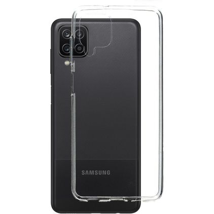 Mobiparts Classic Transparente Samsung Galaxy A12 TPU flexível Capa traseira - Transparente