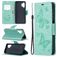 Mobigear Butterfly Samsung Galaxy A32 5G Funda tipo libro Cartera - Turquesa