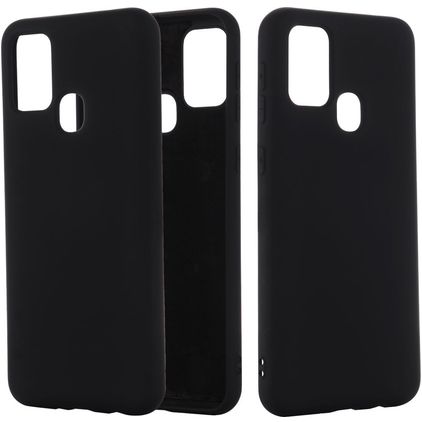 Mobigear Rubber Touch Samsung Galaxy M51 Silicone Back cover - Nero