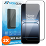 Mobigear Premium OnePlus Nord 5 Cristal templado Protector de pantalla - Compatible con fundas - Negro (pack de 2)