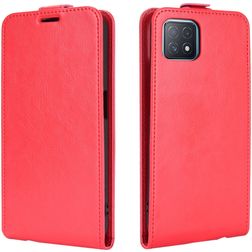 Mobigear OPPO A73 5G Cover flip - Rosso