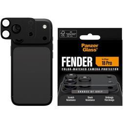 PanzerGlass FENDER iPhone 18 Pro Alumínio Película da câmara - Compatível com capas - Cinzento
