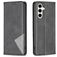 Mobigear Rhombus Slim Samsung Galaxy S23 FE Wallet case - Black