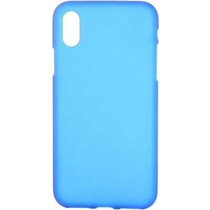 Mobigear Colors iPhone XS Max Joustava TPU Suojakuori - Sininen
