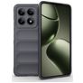 Mobigear Bumpy Xiaomi 14T Flexible TPU Back cover - Grey