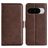 Mobigear Slim Magnet Google Pixel 10 Wallet case - Brown