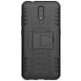 Mobigear Tire Nokia 2.3 Hårdt Bagsidecover Stødsikkert med Stander - Sort
