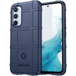 Mobigear Rugged Shield Samsung Galaxy A54 TPU flessibile Back cover Antiurto - Blu