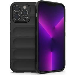 Mobigear Bumpy iPhone 14 Pro Max Flexibel TPU Skal - Svart