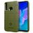 Mobigear Rugged Shield Huawei P40 Lite E Flexible TPU Back cover Shockproof - Green