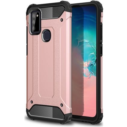 Mobigear Outdoor Samsung Galaxy M51 Hard Case Back cover Shockproof - Rose Gold