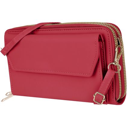 Antonio Fonzo Crossbody Clutch Mobiltaske - Large - Rød
