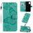 Mobigear Butterfly Samsung Galaxy A71 Etui z klapką typu portfel - Turkusowy