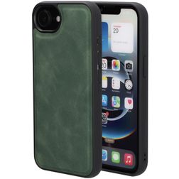Mobiparts Classic iPhone 17e MagSafe TPU / Leatherette Back cover - Emerald Green